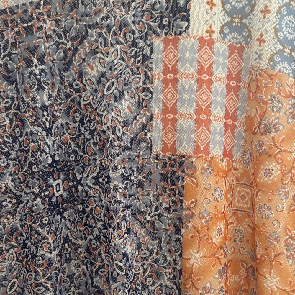 Altar'd State Patchwork Mini Dress - image 3